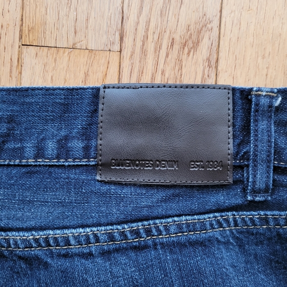 Bluenotes Brodie Slim Straight Blue Denim Jeans Men's 38 x 32 - Picture 7 of 12